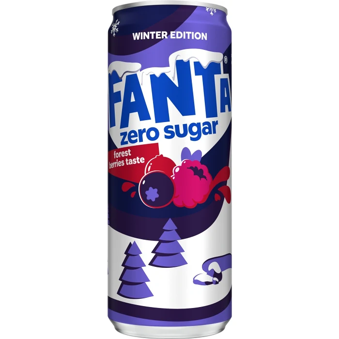 Läsk Forest Berries Zero 33cl Fanta
