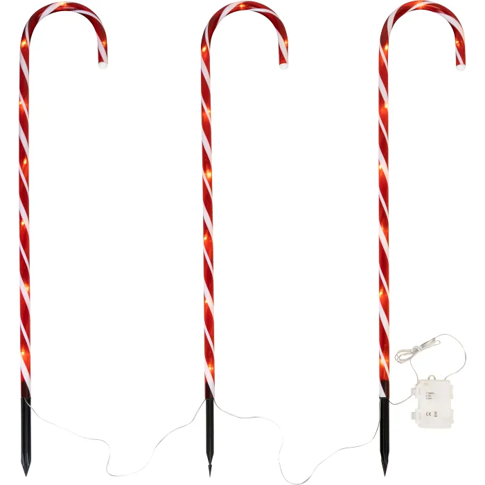 Candycane 3p LED IP44 Nordic Season