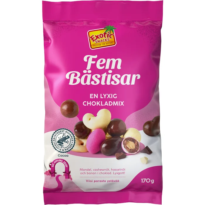 Fem bästisar Dragé Mix 170g Exotic Snacks