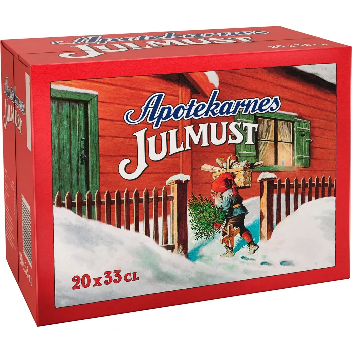 Läsk Julmust 20-pack 33cl Apotekarnes