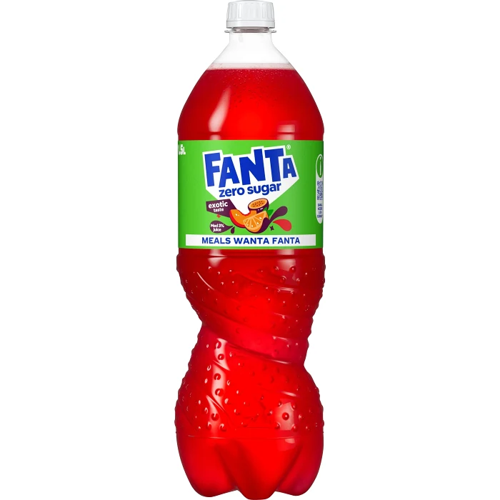 Läsk Exotic Zero 1.5l Fanta