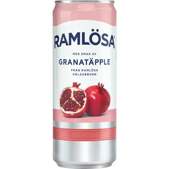 Vatten Kolsyrat Granatäpple 33cl Ramlösa