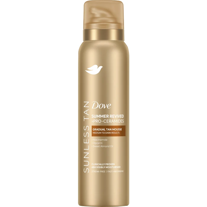 Brun utan sol Mousse 150ml Dove