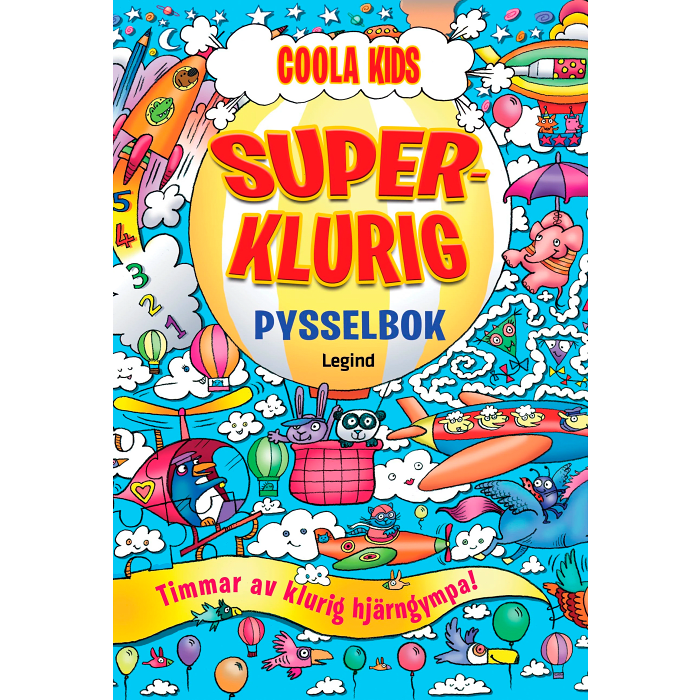 uperklurig pysselbok : Timmar av klurig hjärngympa!