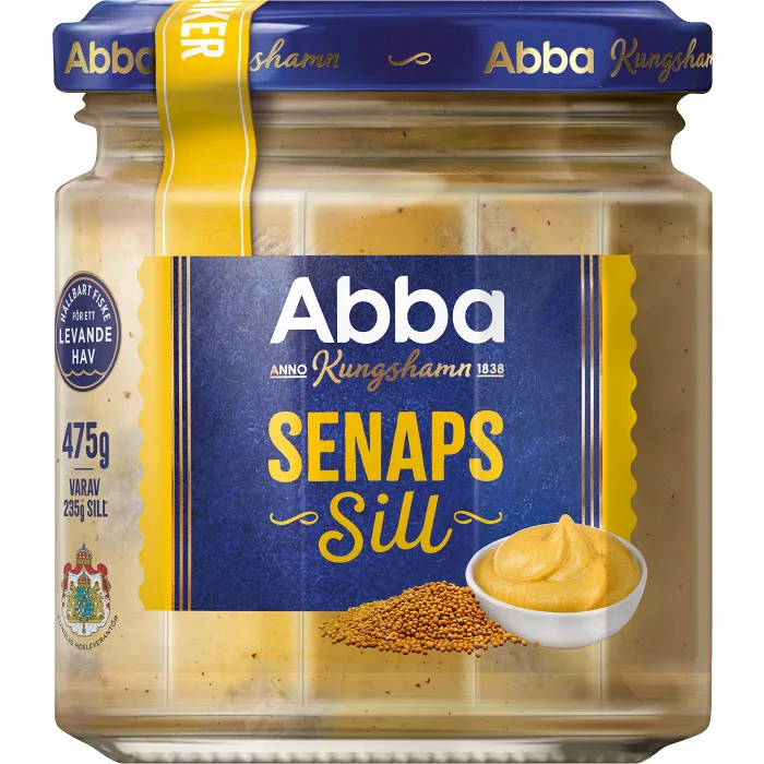 Senapssill 475g Abba