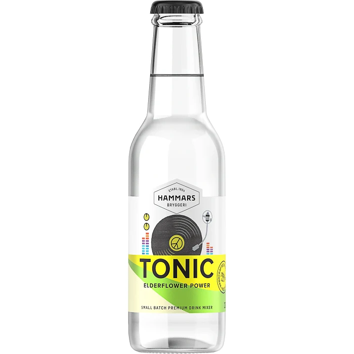 Tonic Elderflower 20cl Hammars Bryggeri