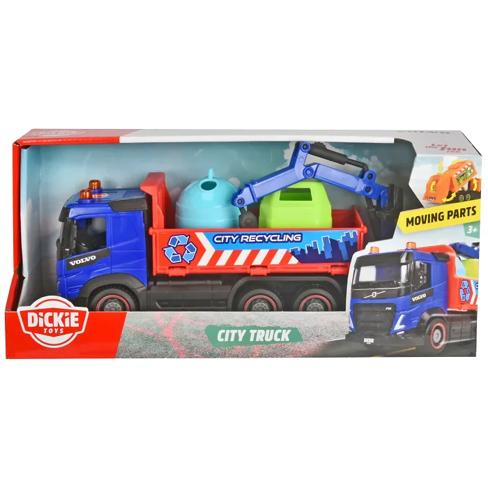 City Truck Volvo 23cm 1-p Dickie Toys