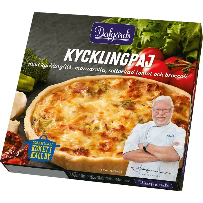 Kycklingpaj 240g Dafgårds