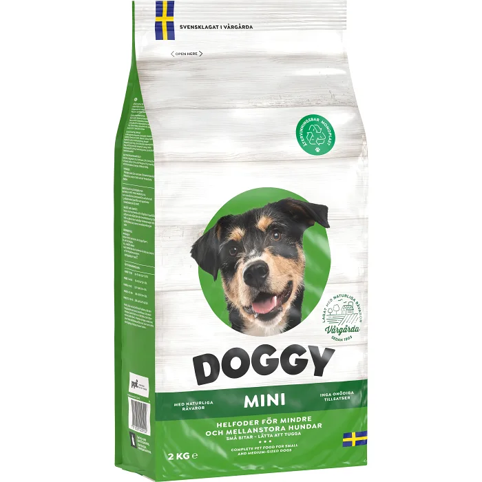 Hundmat Mini 2kg Doggy