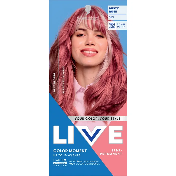 Hårfärg UB 025 Dusty Rose 1-p Schwarzkopf Live