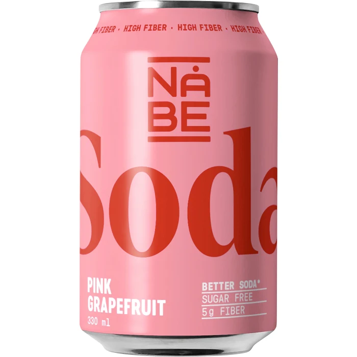 Läsk Pink Grapefruit 33cl Nåbe