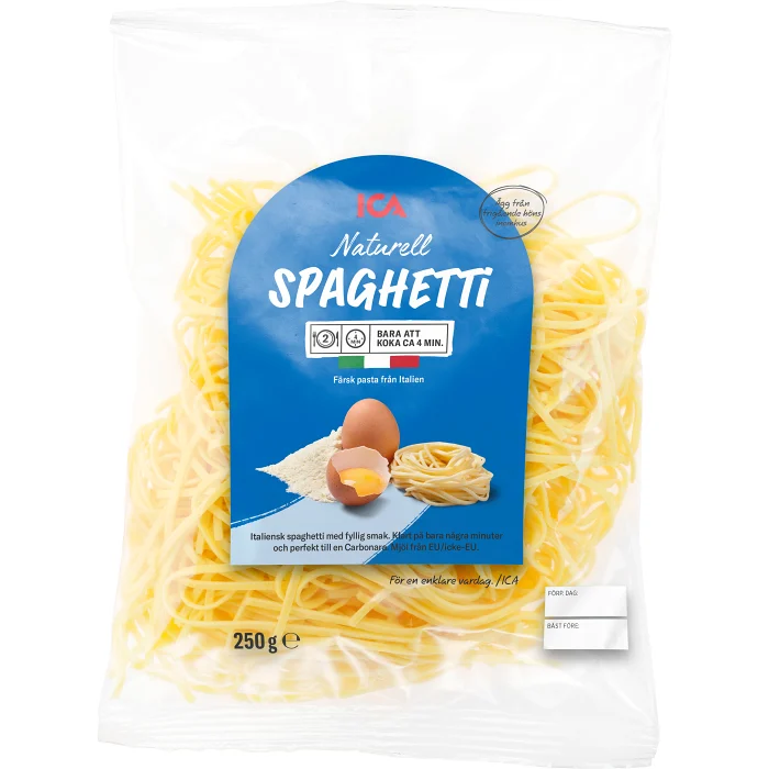 Pasta Spaghetti Färsk 250g ICA