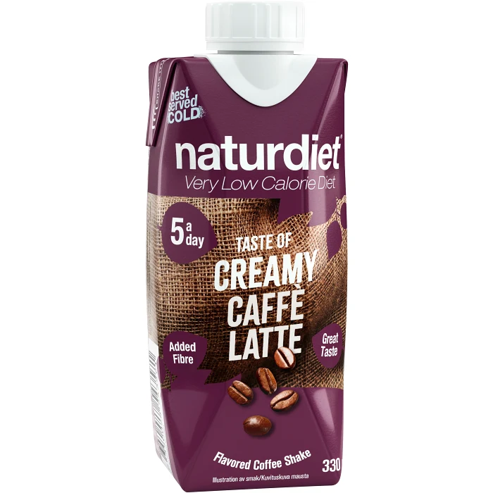 Måltidsersättning Caffe Latte Shake 330ml Naturdiet