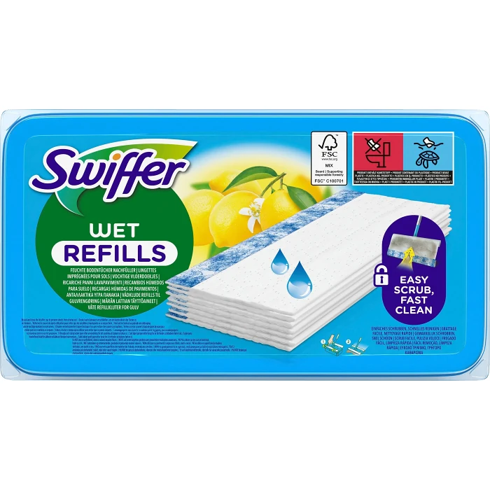 Golvmopp Våt Refill 20p Citrus Swiffer