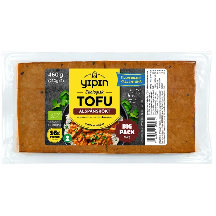Tofu Alspånsrökt 460g Yipin