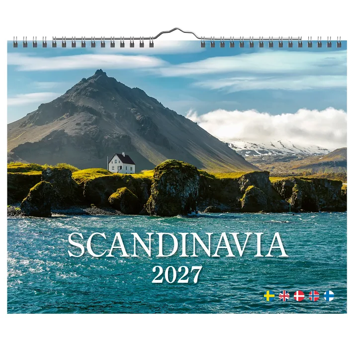VäggKalender Scandinavia 2027