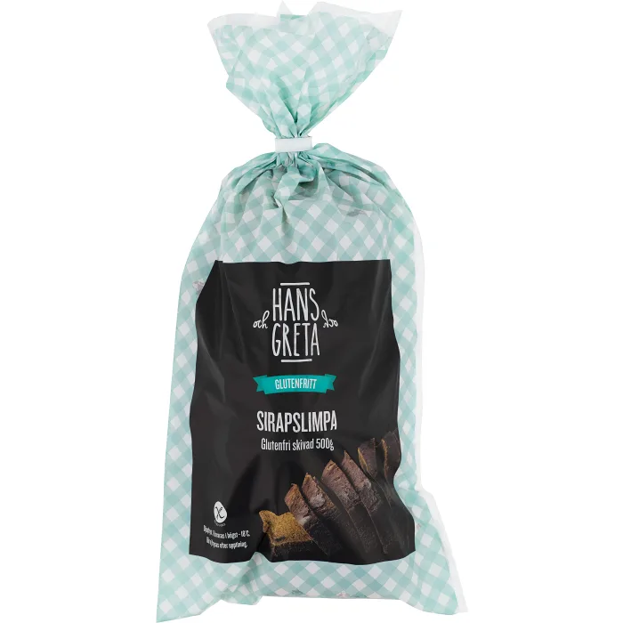 Sirapslimpa Glutenfri Fryst 500g Hans & Greta