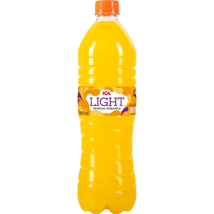 Lightdryck Tropisk Ananas 80cl ICA