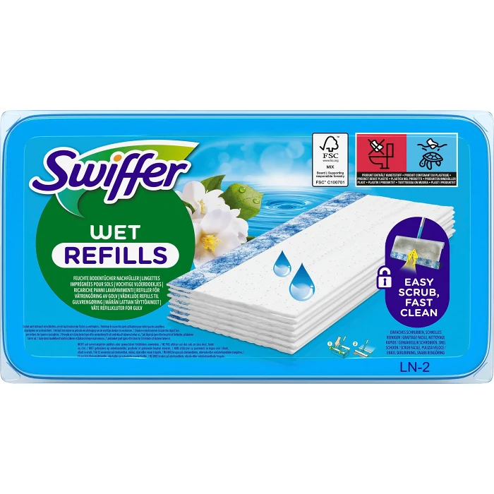 Golvmopp Våt Refill 20p Swiffer