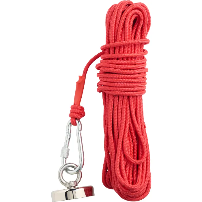 Magnetfiske med lina 20m