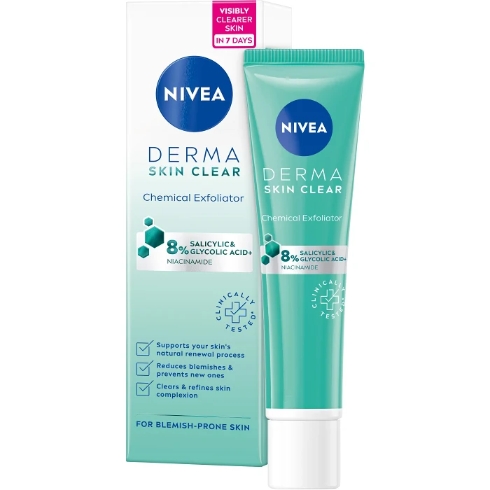 Peeling Derma Skin Clear Chemical Exfoliator 40ml Nivea