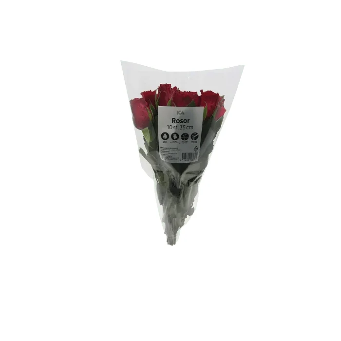Rosor 10-p 35cm röda ICA
