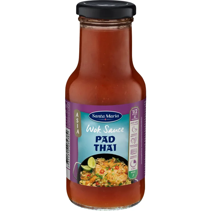 Woksås Asian Pad Thai 250ml Santa Maria
