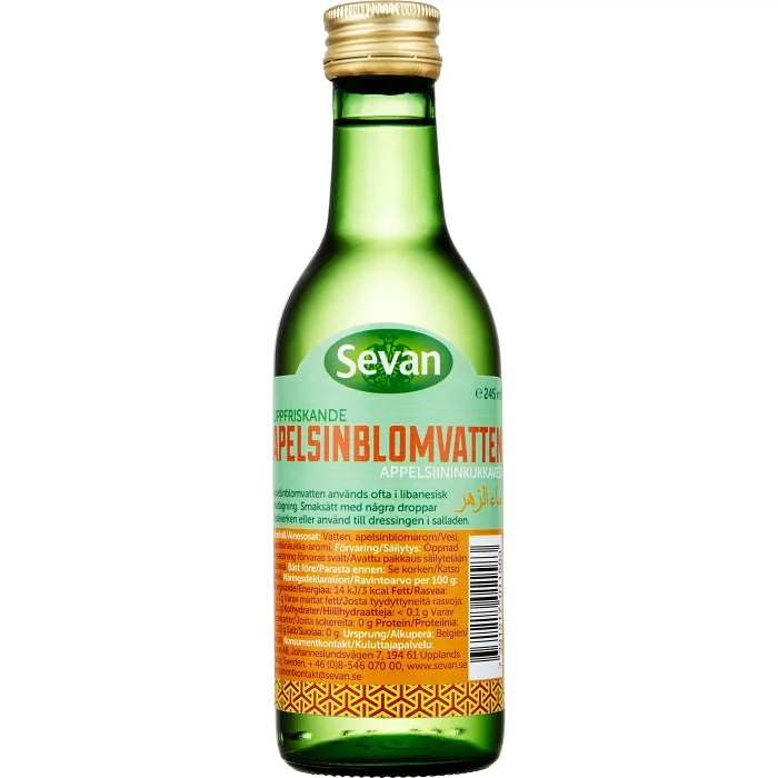 Apelsinblomvatten 245ml Sevan