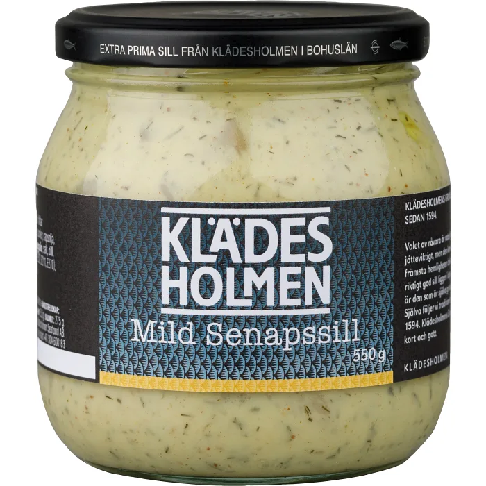 Senapssill mild 550g Klädesholmen