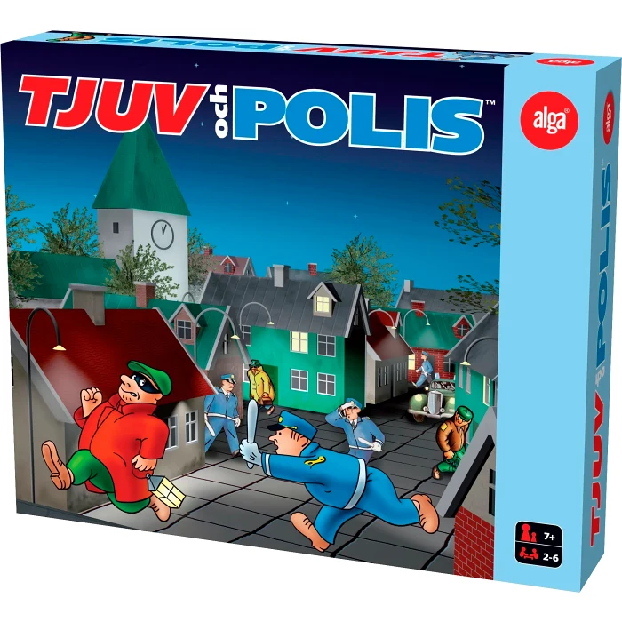 Spel Tjuv och Polis Alga