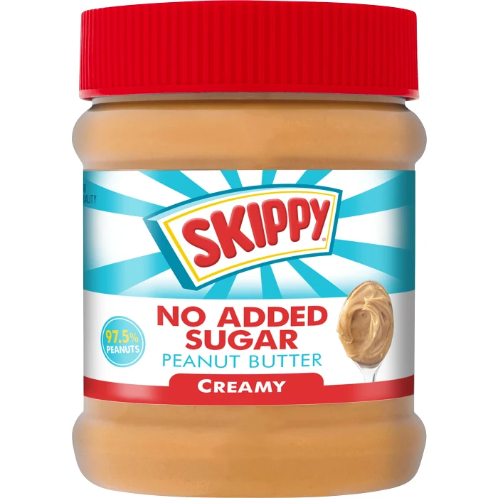 Jordnötssmör No Sugar Added 340g Skippy