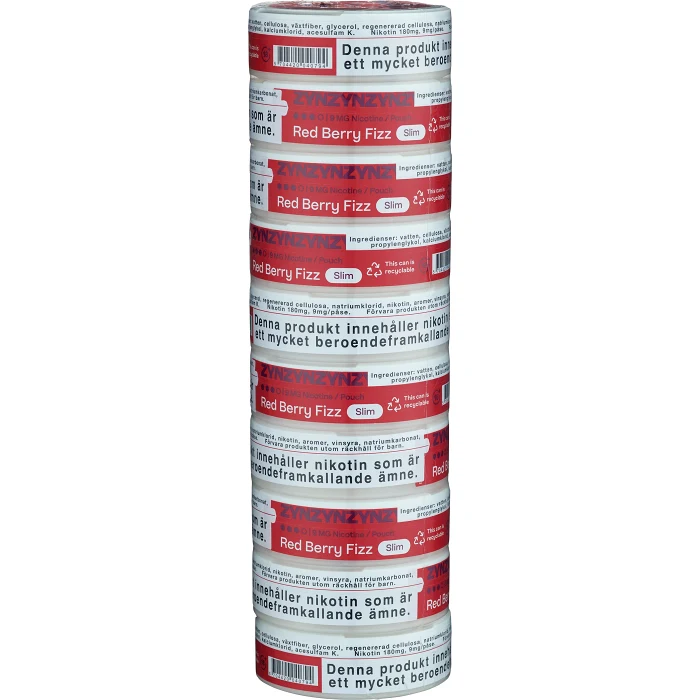 Zyn Red Berry Fizz 9mg S3 Stock