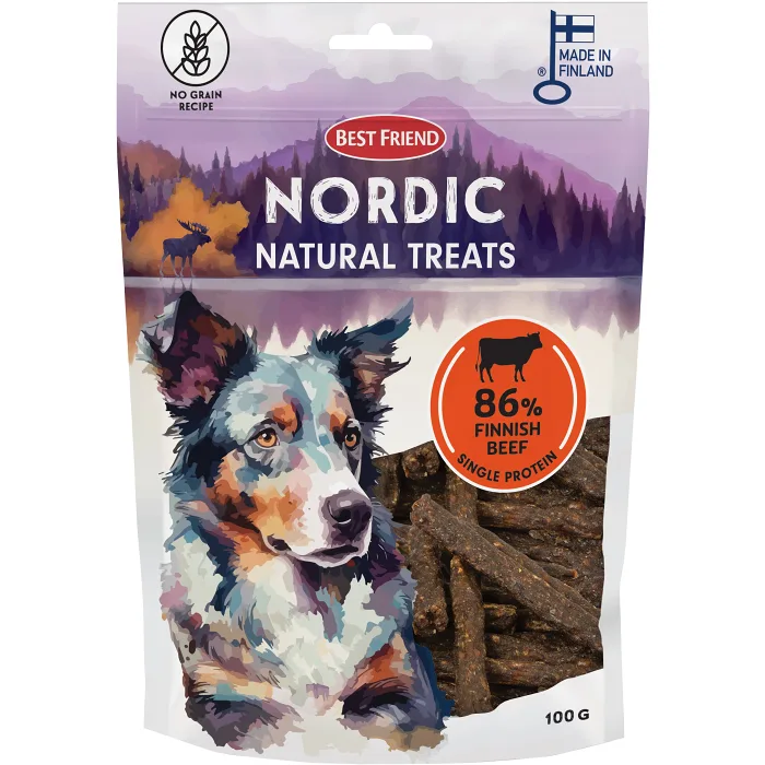 Hundgodis Oxe 100g Best Friend