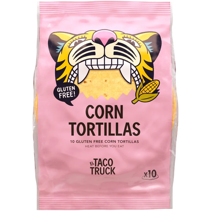 Tortillabröd Corn Tortillas 250g El Taco Truck