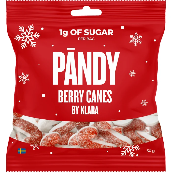 Gelégodis Candy Berry Canes 50g Pändy