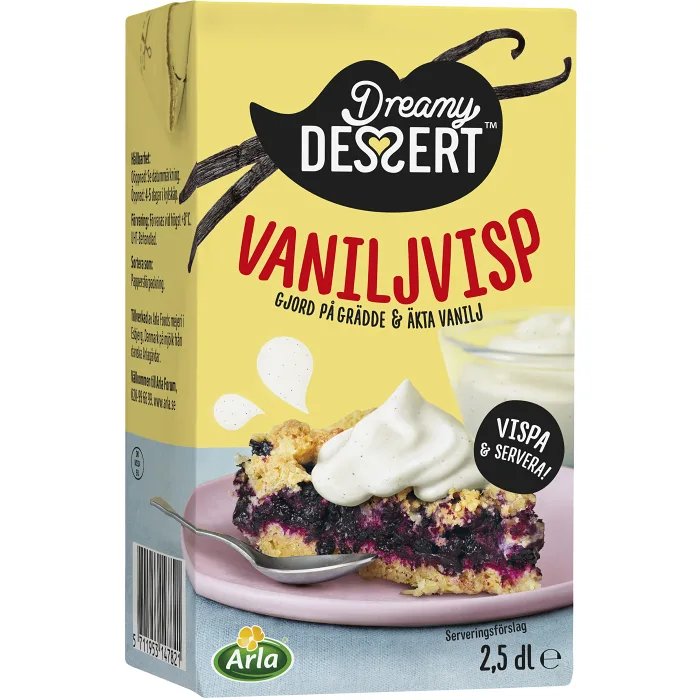 Vaniljvisp 2,5dl Dreamy Dessert