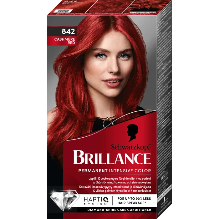 842 Cashmere red Hårfärg 1-p Brilliance Schwarzkopf