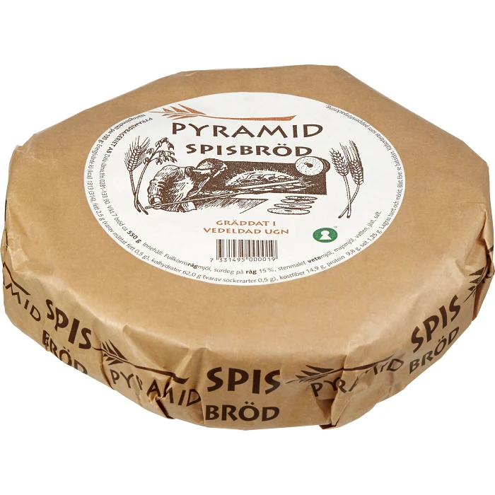 Spisbröd 550g Pyramid