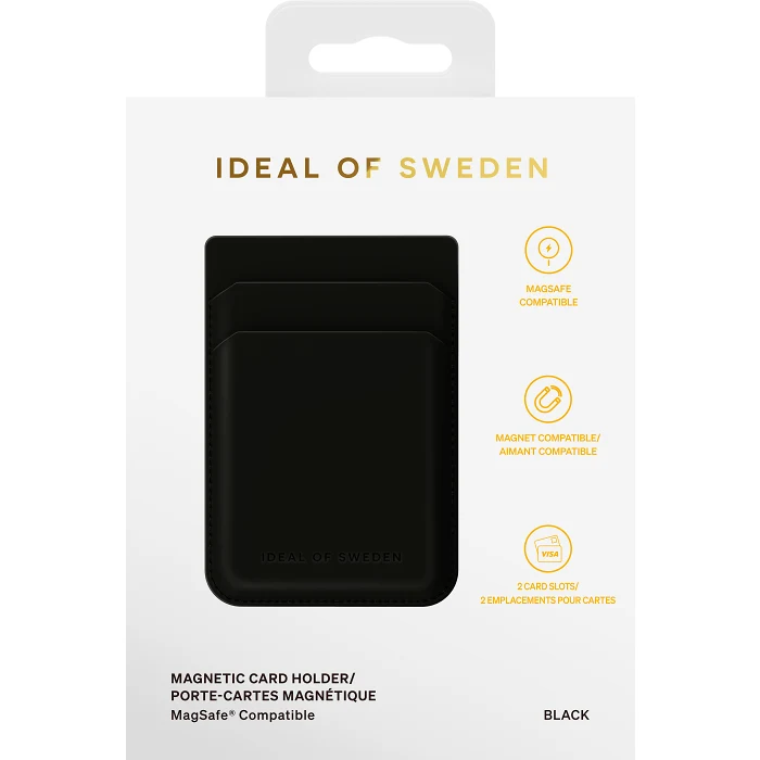 Korthållare Magsafe magnetisk Svart