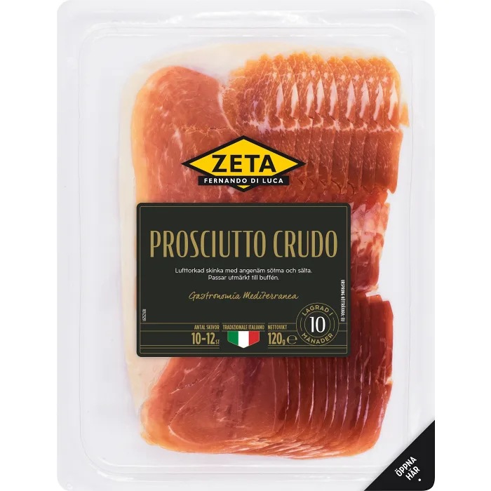 Prosciutto Crudo 120g Zeta