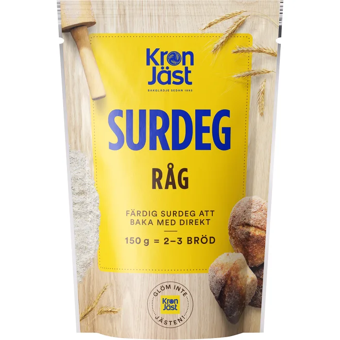 Surdeg Råg 150g Kronjäst