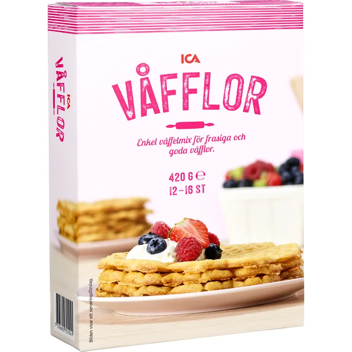 Våffelmix 12-16 st 420g ICA