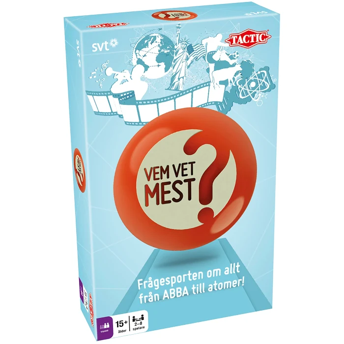 Resespel Vem vet mest Tactic