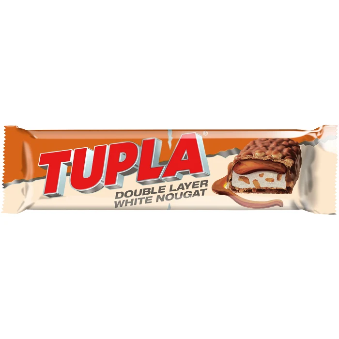 Chokladbar White Nougat 48g Tupla