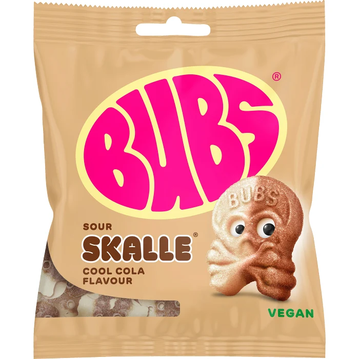 Godispåse Cool Cola Skalle 155g BUBS