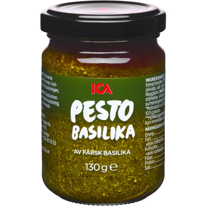 Pesto Basilika 130g ICA