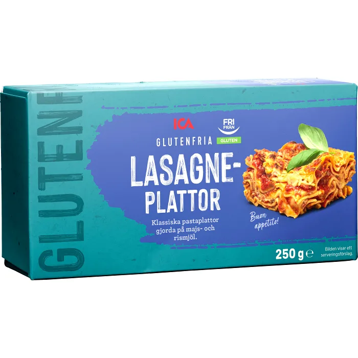 Lasagneplattor Glutenfria 250g ICA