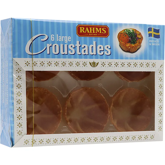 Krustader stora 6 st Rahms