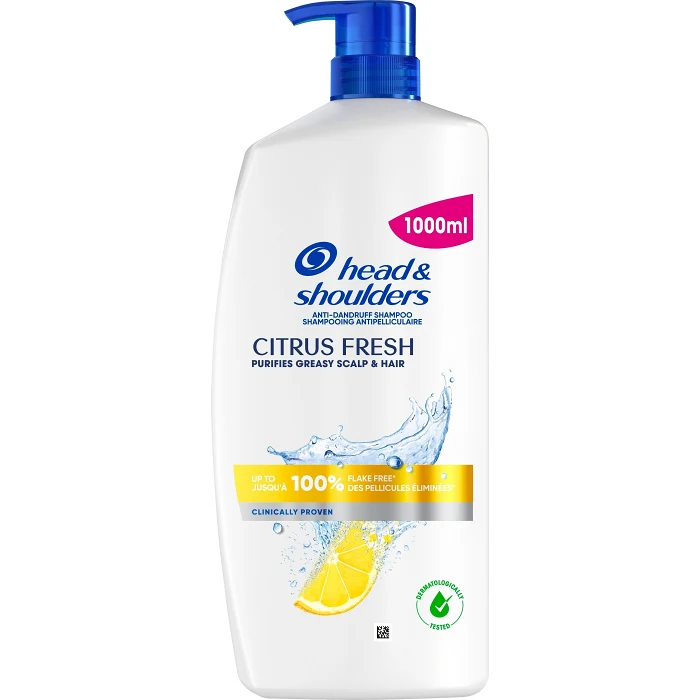 Mjällschampo Citrus Fresh 1l Head & Shoulders