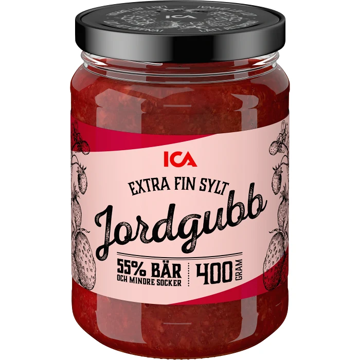Jordgubbssylt Extra fin 400g ICA